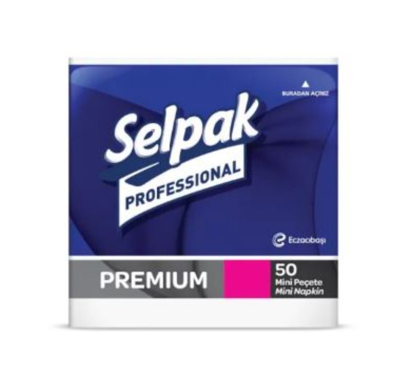 Selpak Professional 24x50 mini napkin 24x24cm -ALP-734