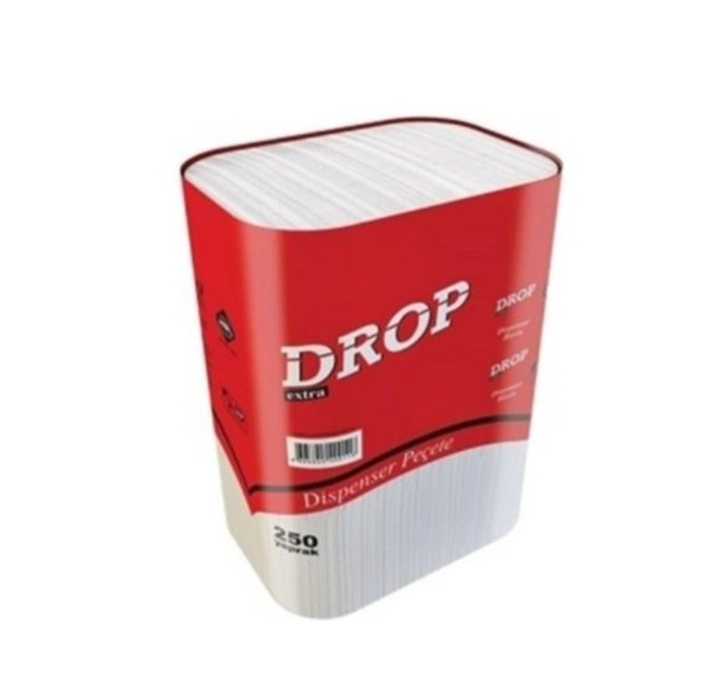 Drop Dispenser Peçete 250 Yaprak 18 Paket -ALP-689
